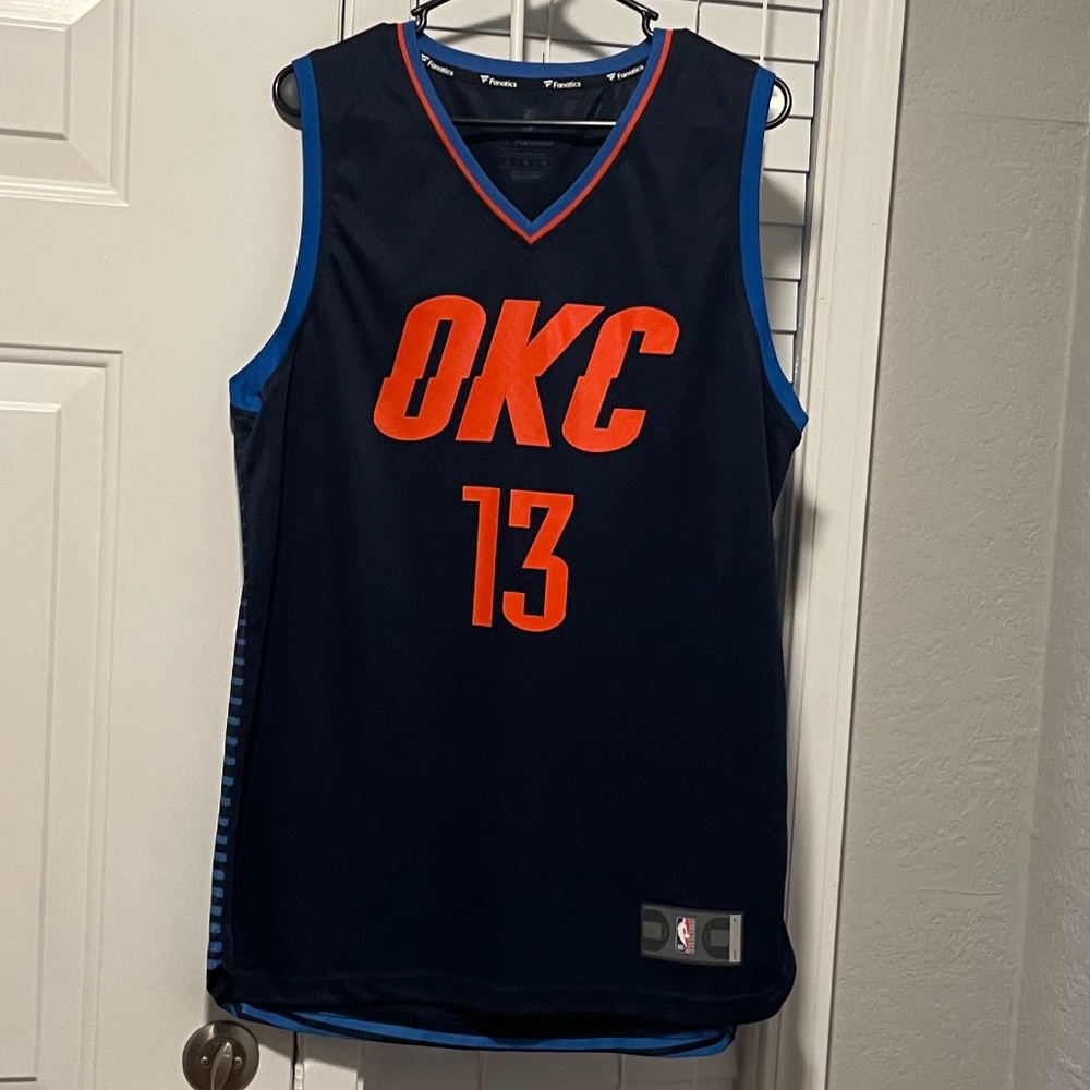 Paul George OKC Jersey